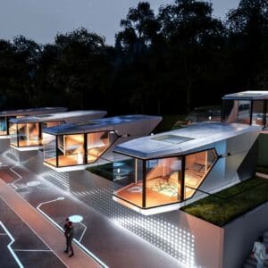 Customized prefab house CV309F-31.4㎡