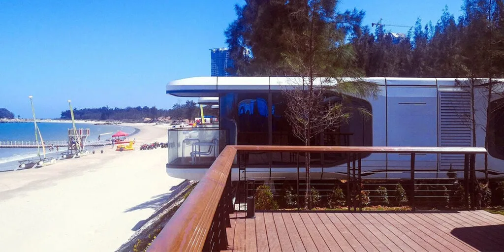 Maisons capsules portables