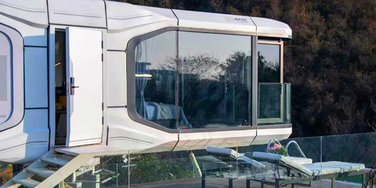 Les avantages d'une maison en capsule spatiale
