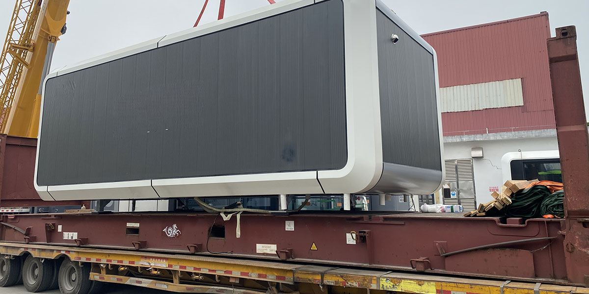 What is prefab capsule house