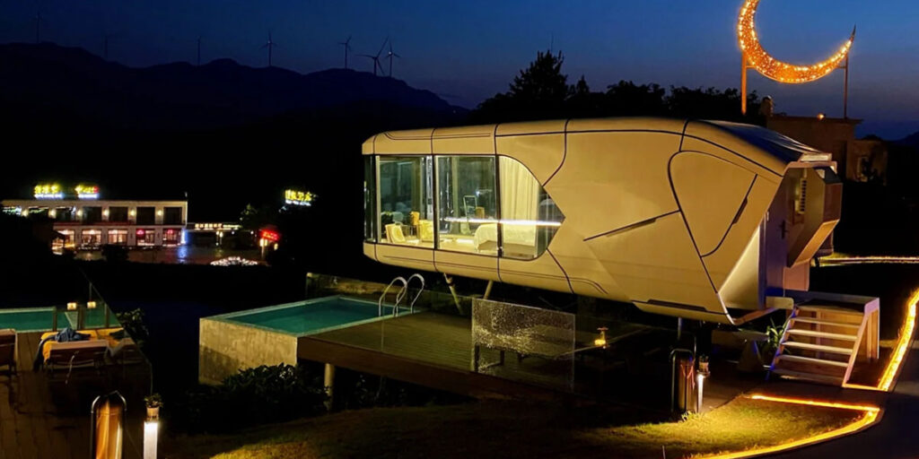 What is space capsule house