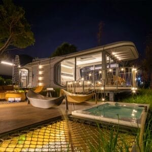 chinese space capsule house