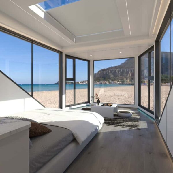 customized capsule tiny house