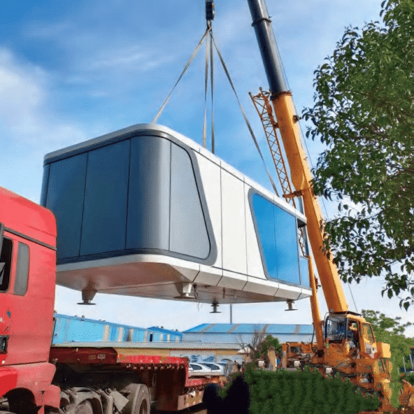 customized capsule tiny house