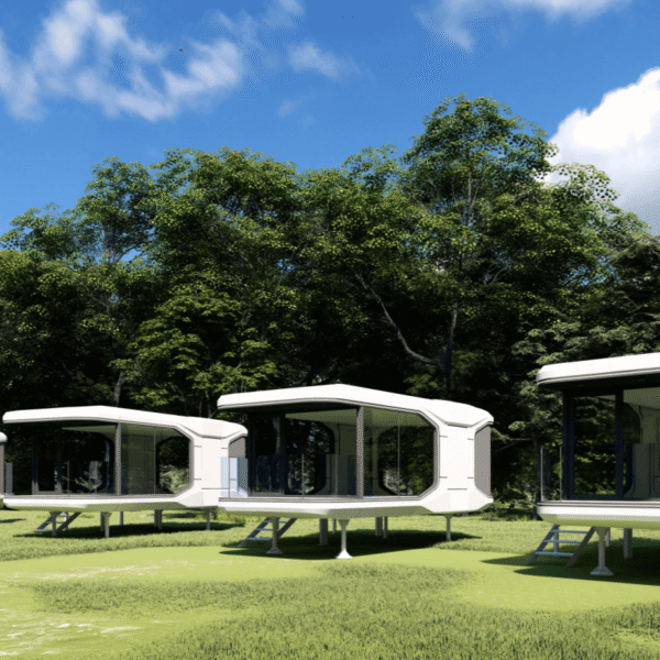 customized capsule tiny house