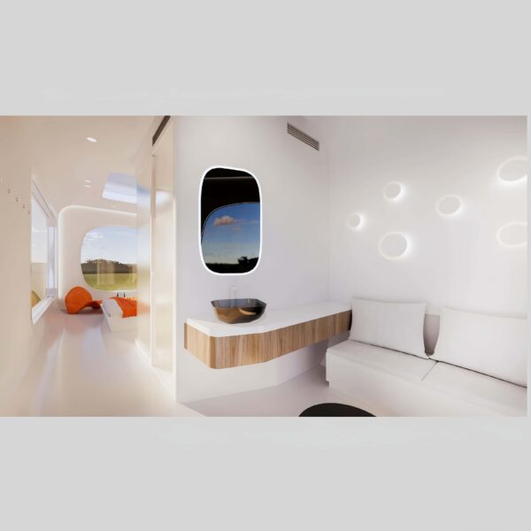customized space capsule house