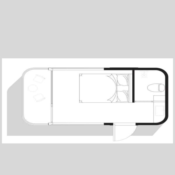 Customized Capsule House CK3-18㎡ - Image 3