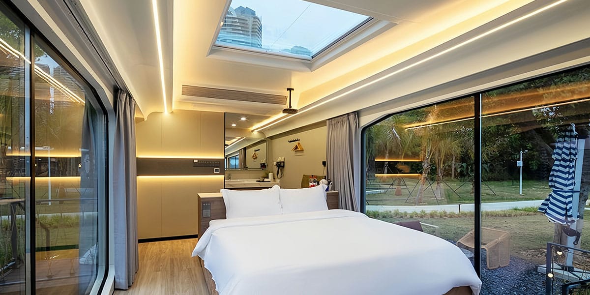 space capsule house 2025