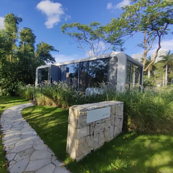 space capsule house
