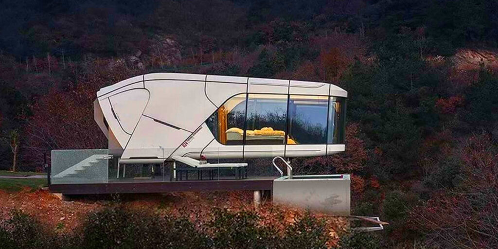 space capsule house as a new model