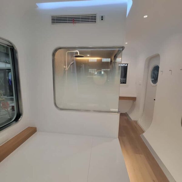 tiny space capsule house