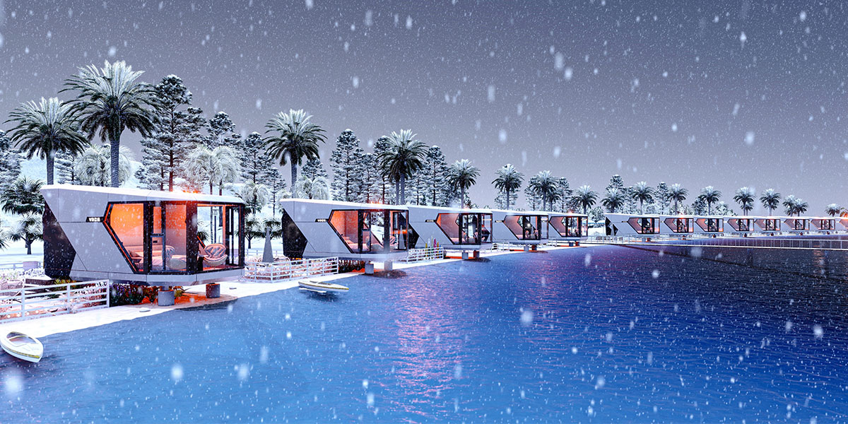 Capsule House for Scenic Spots And Tourism