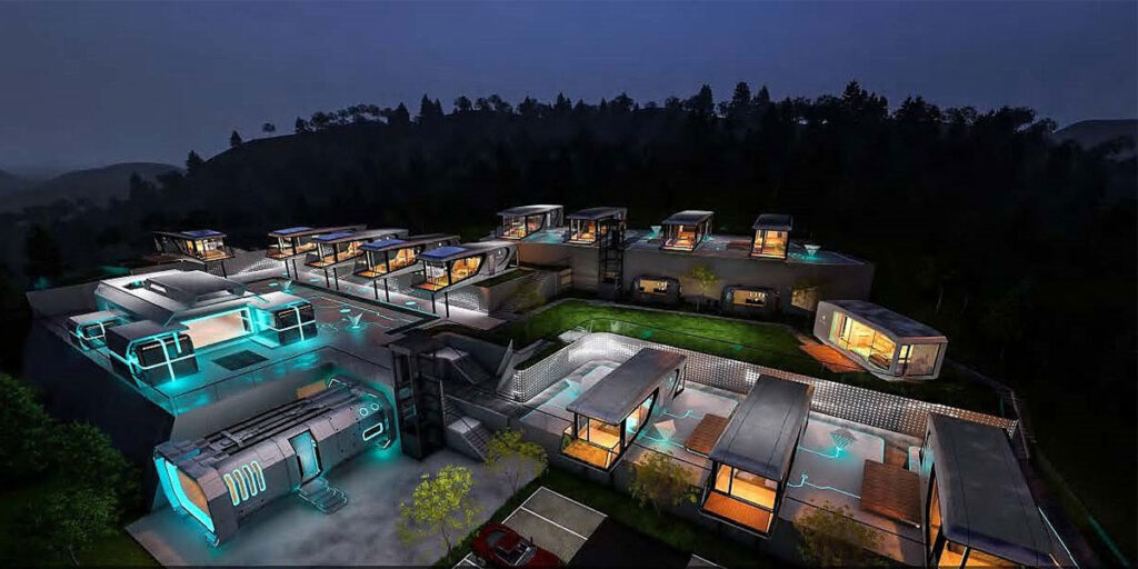 Capsule Tiny House for Resort