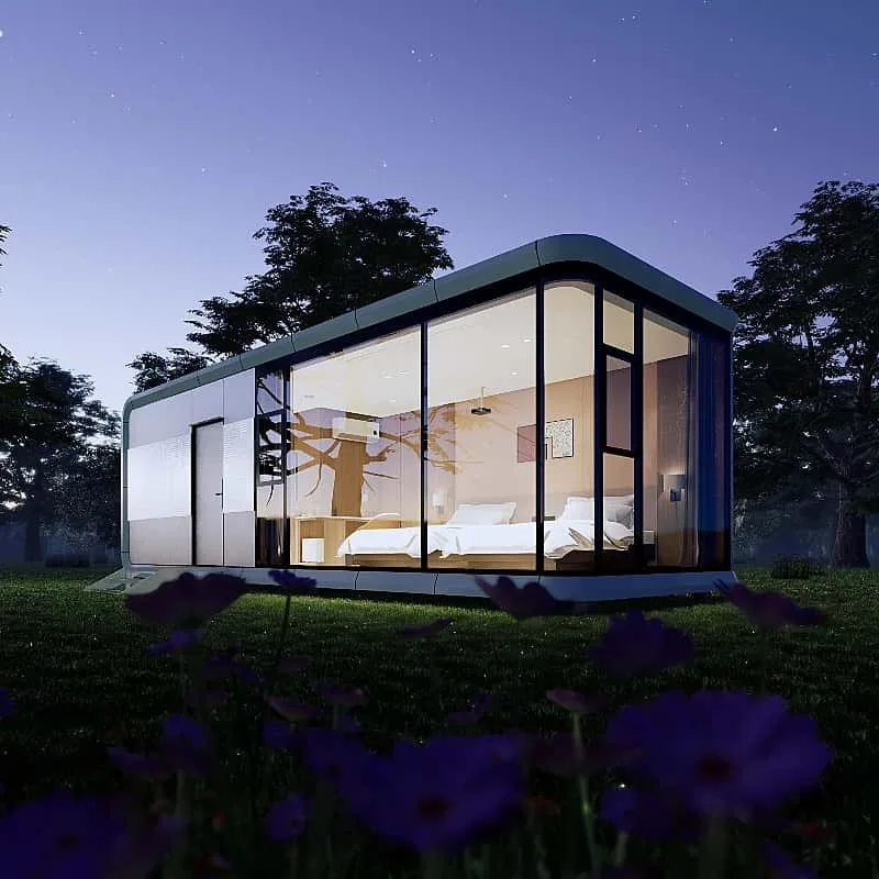 casa capsula personalizzata