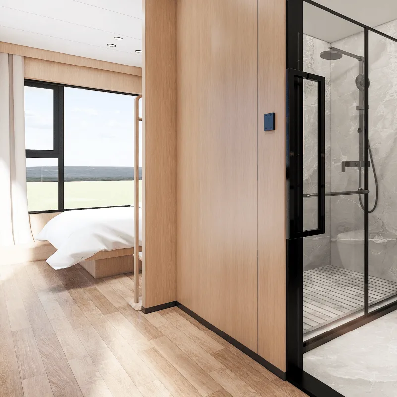 cabina prefabbricata in capsula