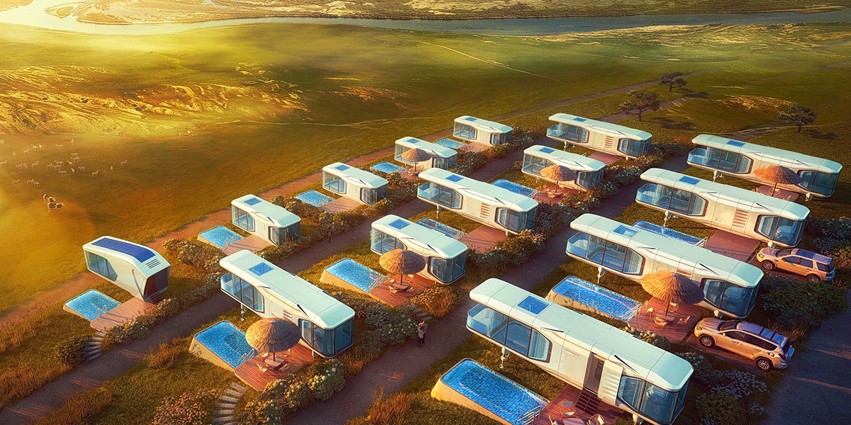 Solution of Capsule Homes