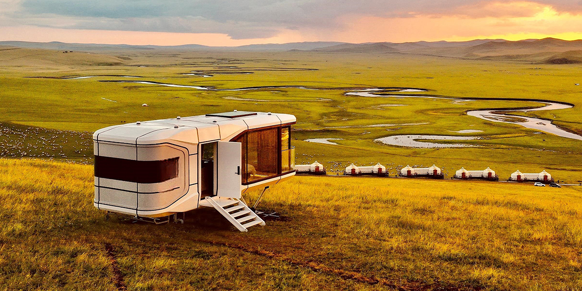 capsule house trending