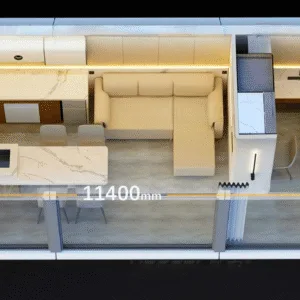 Casa mobile prefabbricata C-V9 38㎡