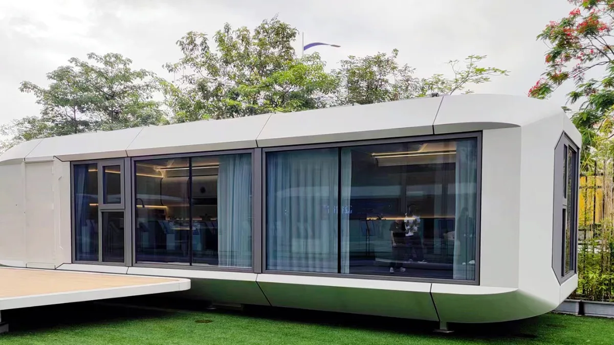 Preisspanne für Kapselhäuser