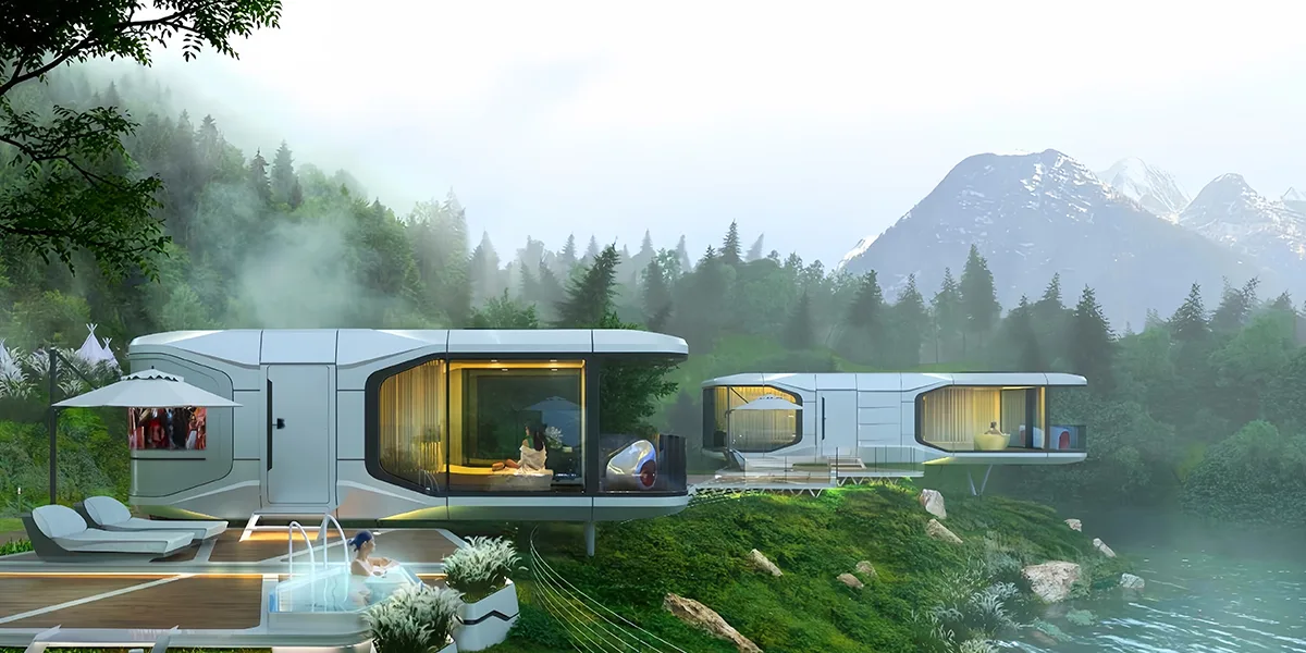 Kosten für ein Haus in einer Raumkapsel
