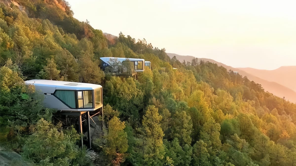 Capsule Houses Perfect for Tourist Resorts
