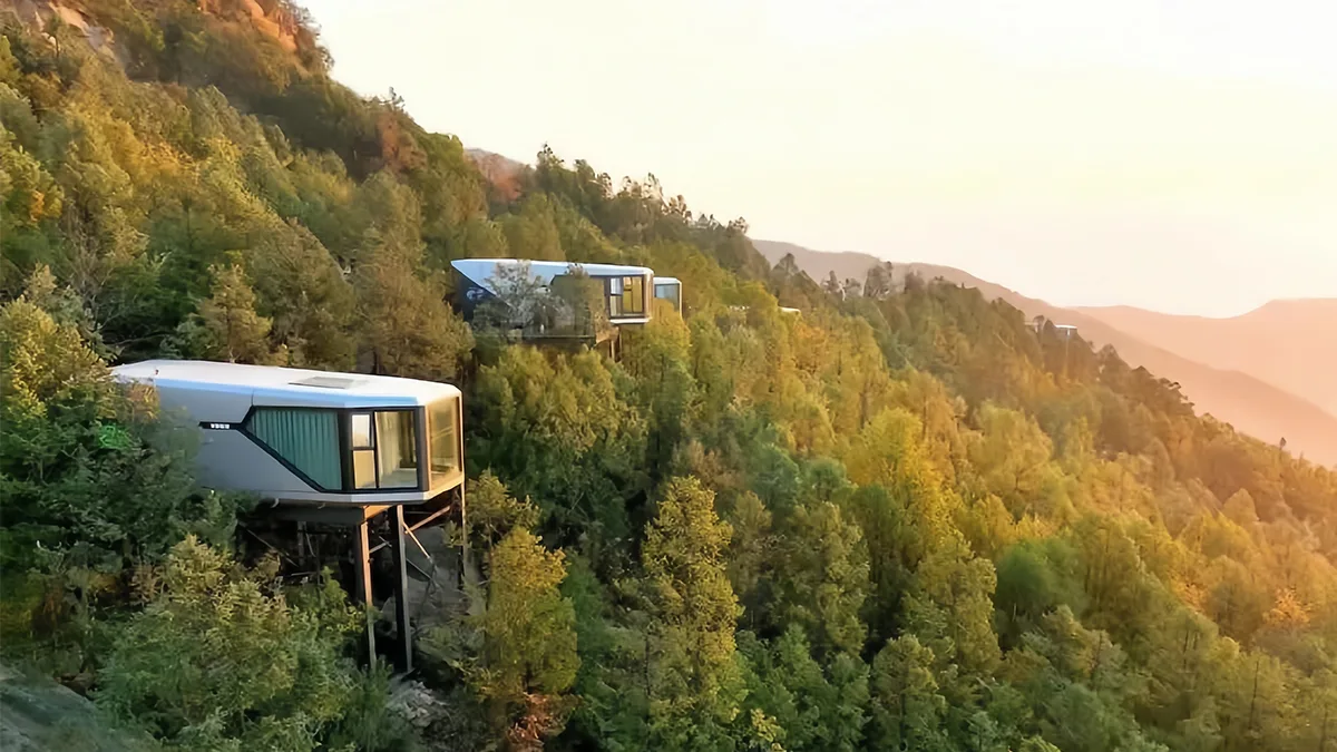 Case Capsule Perfette per i Resort Turistici