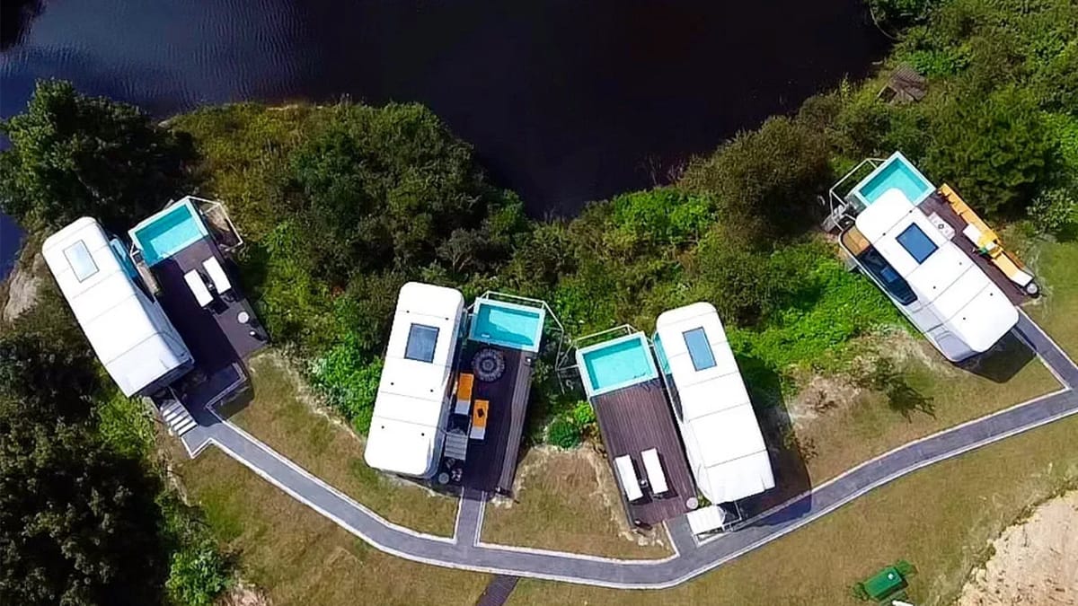 Cliffside Capsule Pods 