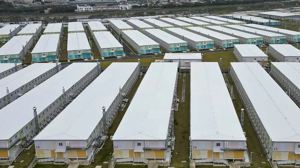 Casa container espandibile per