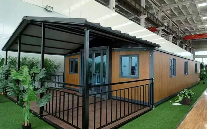 Casa contenitore espandibile