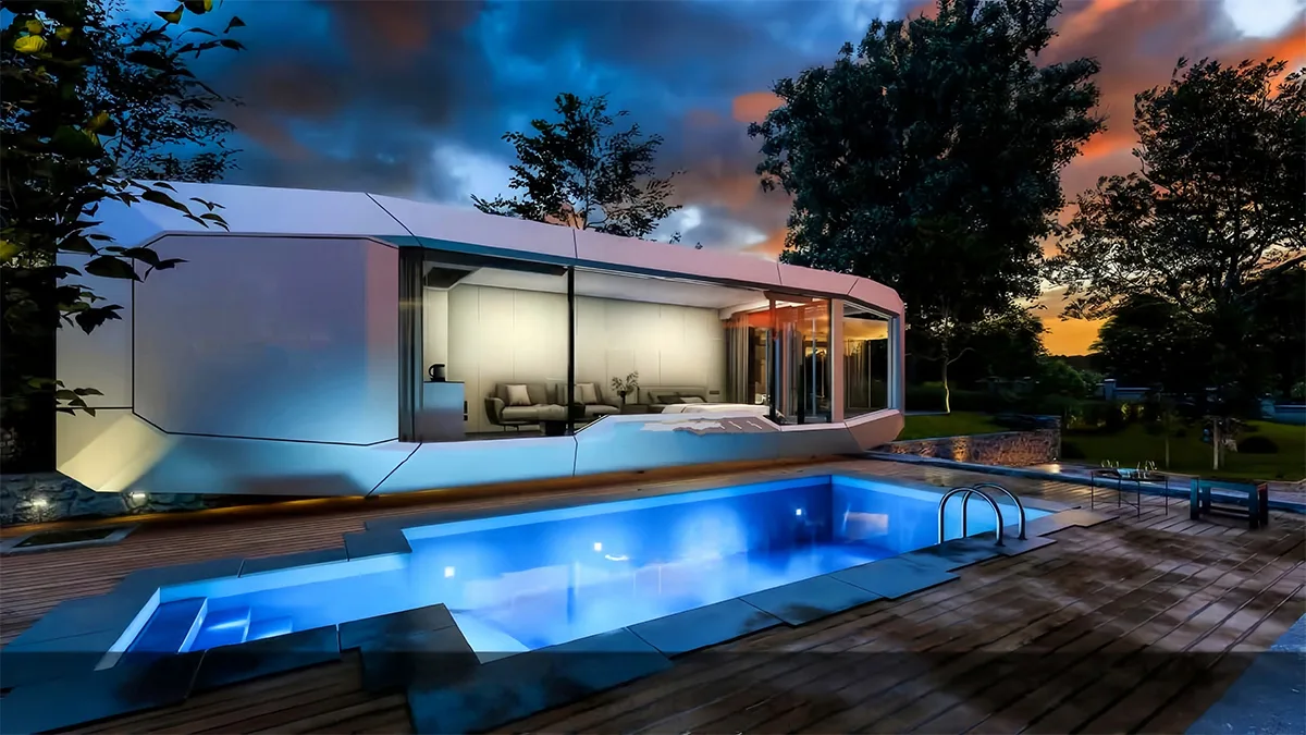 Capsule de suite de luxe