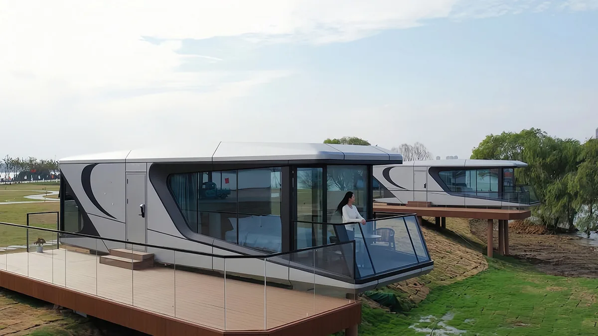 Maison modulaire moderne