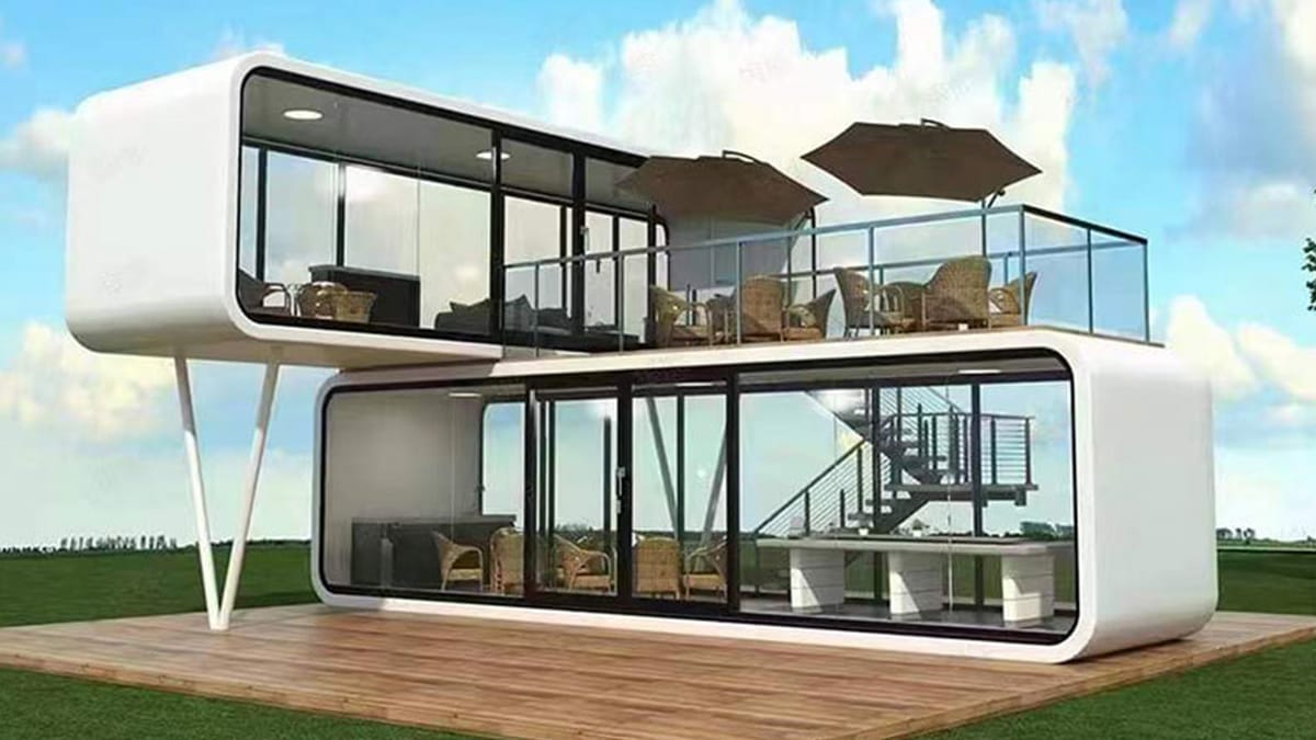 Tiny Home Capsule Loft