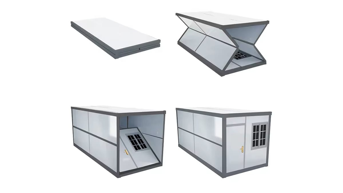 Folding House Setup Process