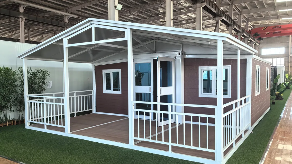 Casa container prefabbricata espandibile