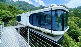 Capsule Cabin for Mountain Tourism Resort