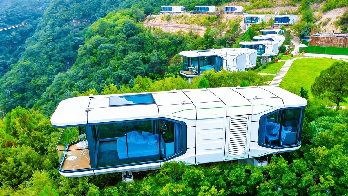 Mountain Capsule Cabins