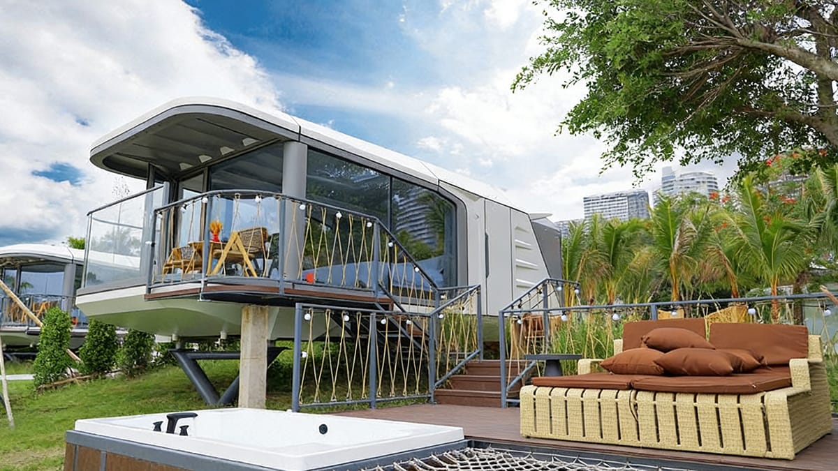 Pros and Cons of Resort Capsule Houses