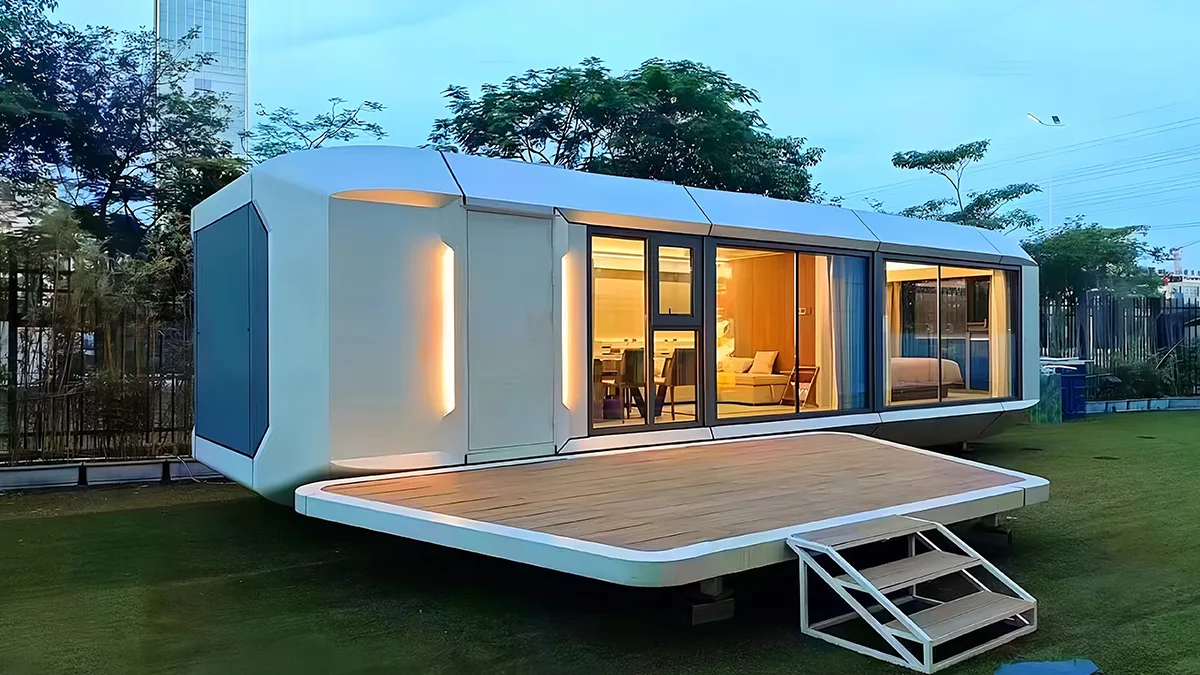 Avantages et inconvénients des maisons capsules préfabriquées