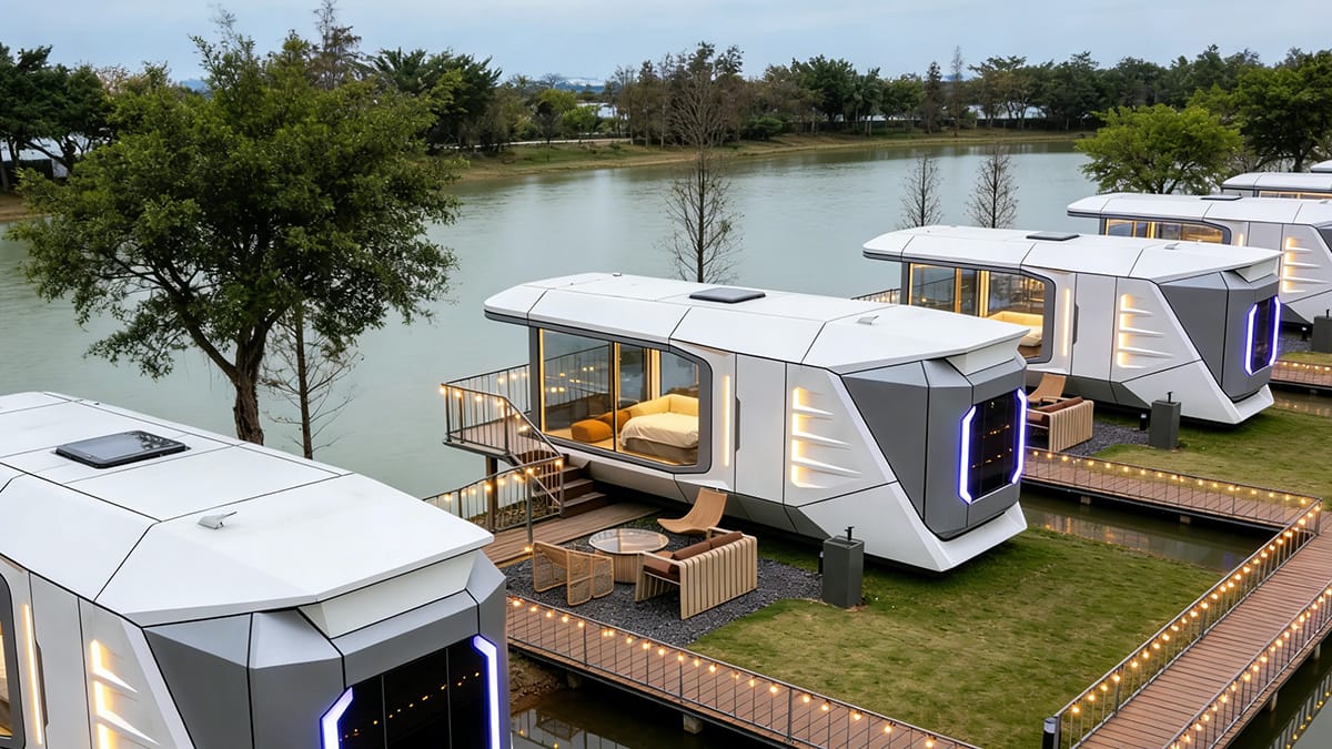 Features of Space Capsule Houses