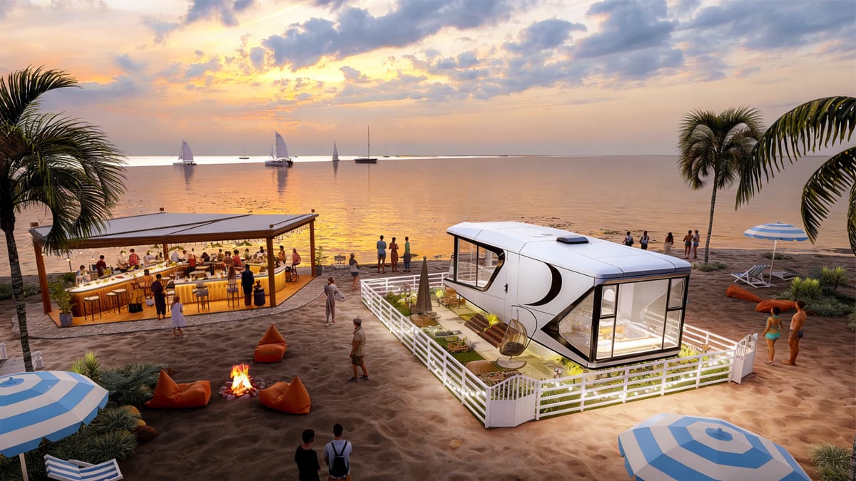 Luxury Space Capsule Houses