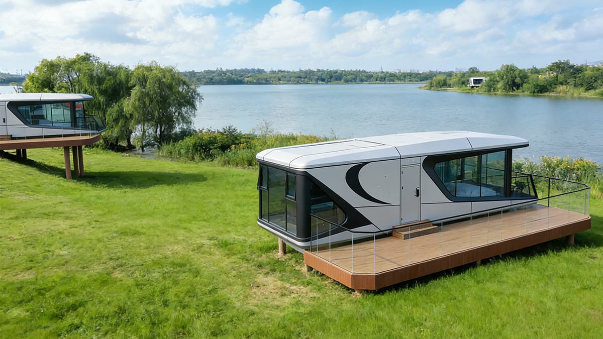 Modular Capsule House Models