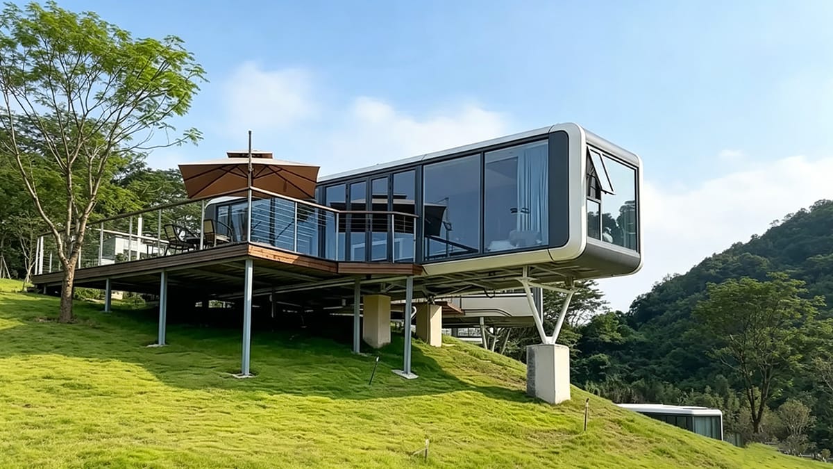 Best Affordable and Luxury Resort Capsule Houses