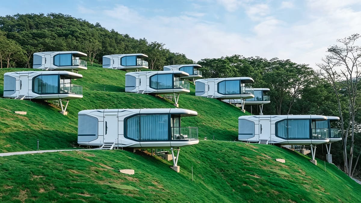 Capsule Tiny House Models