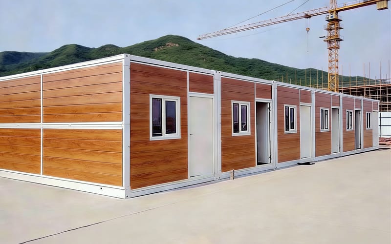 Temporary Camp Folding Container House