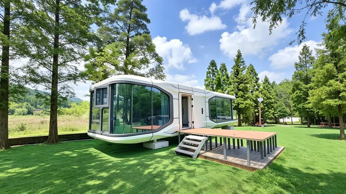 Eco-Friendly Capsule Houses for Sale