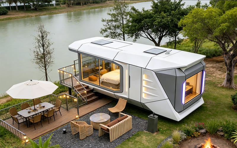 Tourism Housing Capsule Houses