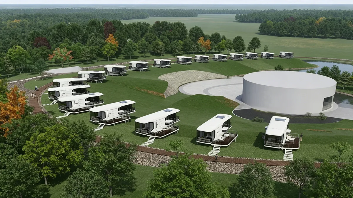 Maisons capsules à 2 chambres en 2026