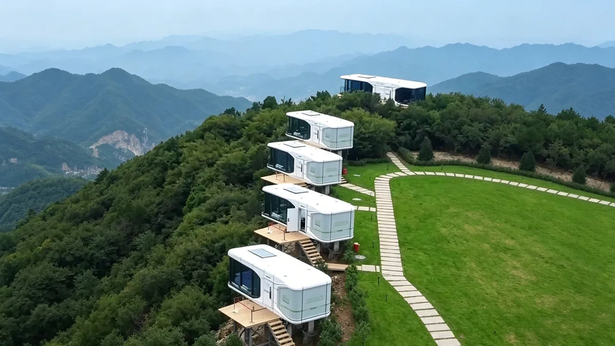 Fabricant chinois de maisons capsules